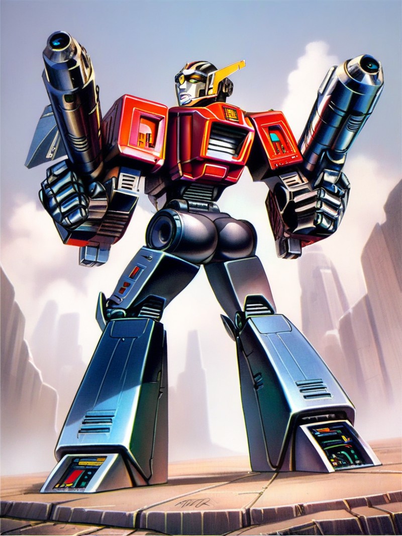 dat ass, [Transformers|robot]
score_8_up <lora:Transformers G1 Boxart-000022:1>